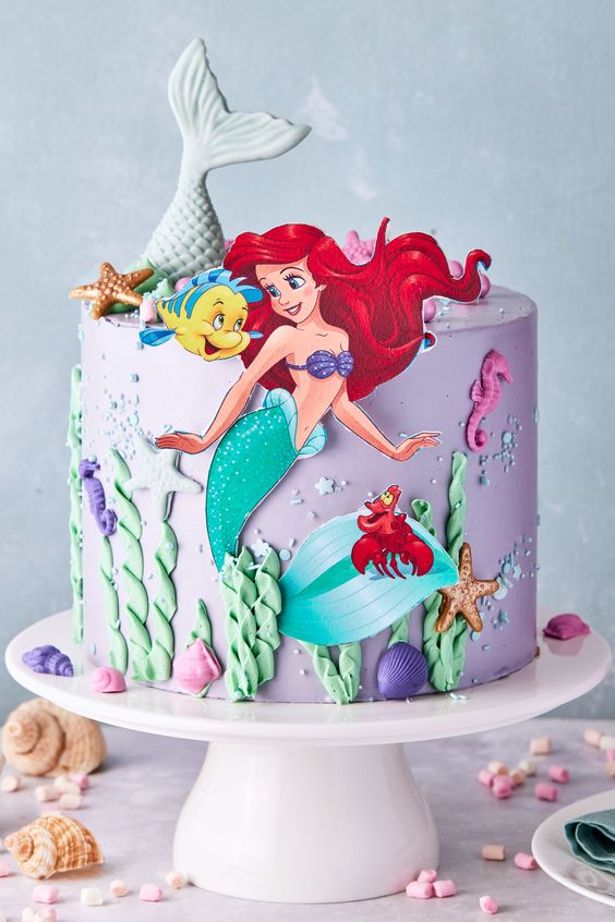 WL Cake Mermaid Dream Cake, Hope, & Love