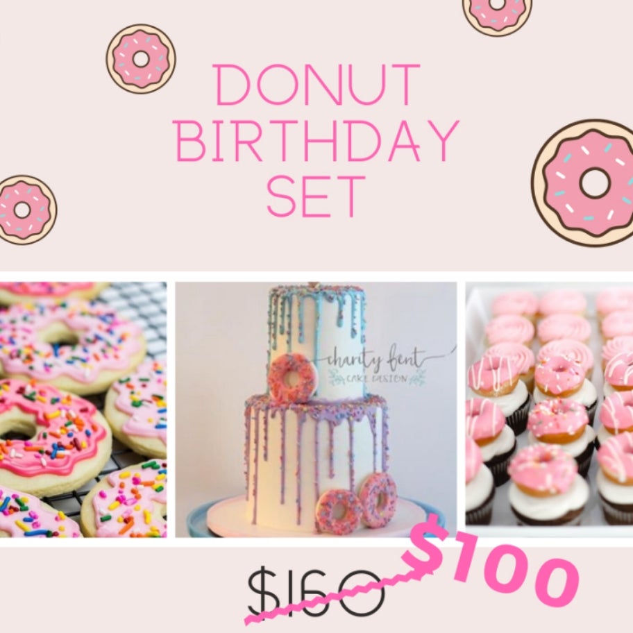 Donut Birthday Cake, Hope, & Love